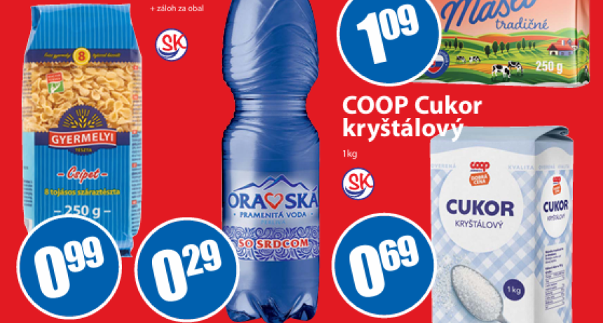 Víkendová akcia - COOP Jednota 