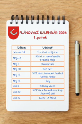 Plánovací kalendár